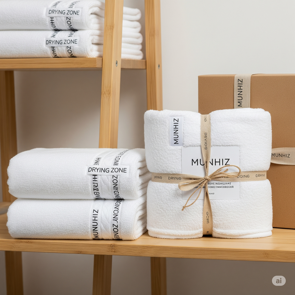 3 x 4 Toallas MUNHIZ = 76,50€ + PORTES GRATUITOS - 25% DESCUENTO