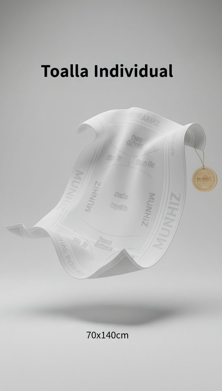 Evitar la contaminación con la toalla MUNHIZ y su composición de algodón 100%.
Fabricadas en España apoyando a Valencia por La Dana sufrida.
Calidad top con producto local.