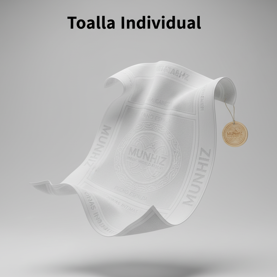 Preventa de toalla MUNHIZ asegurando la protección de tu secado como nunca antes visto al alcance de tus manos.