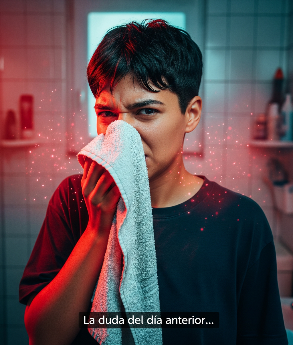 Quien no tiene continuaente la duda de que parte ha sido secada con que zona de la toalla, y ya no por decir al día siguiente del uso de la toalla clásica que hace proliferar la contaminación cruzada...